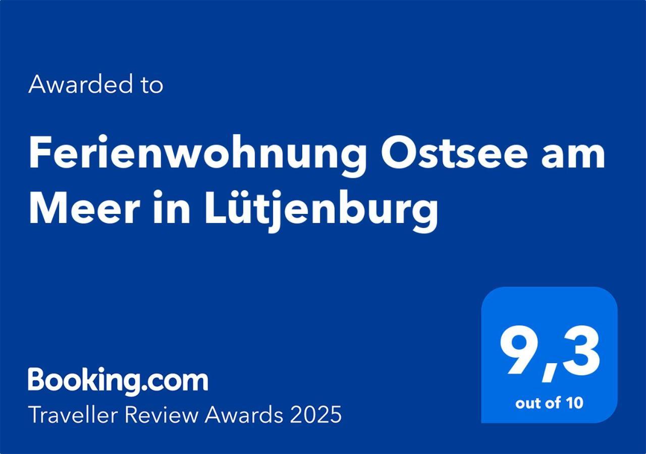Ferienwohnung Ostsee Am Meer In Luetjenburg Exterior photo